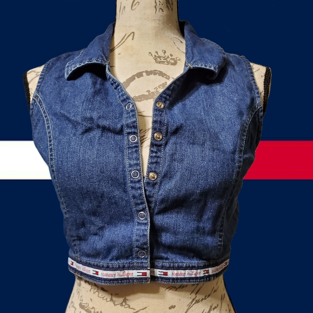 Vintage Tommy Hilfiger Denim Vest